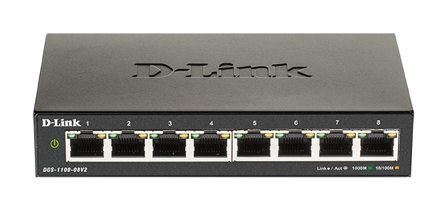 D-Link DGS-1100-16V2 16-Port Gigabit Smart Managed Switch